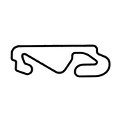 Circuit Barcelone F1 - Sculpture Murale en Bois (45 cm)